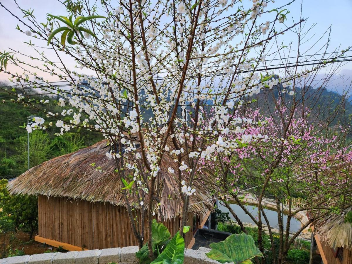 Moc Chau Peachy Garden Lägenhet Exteriör bild